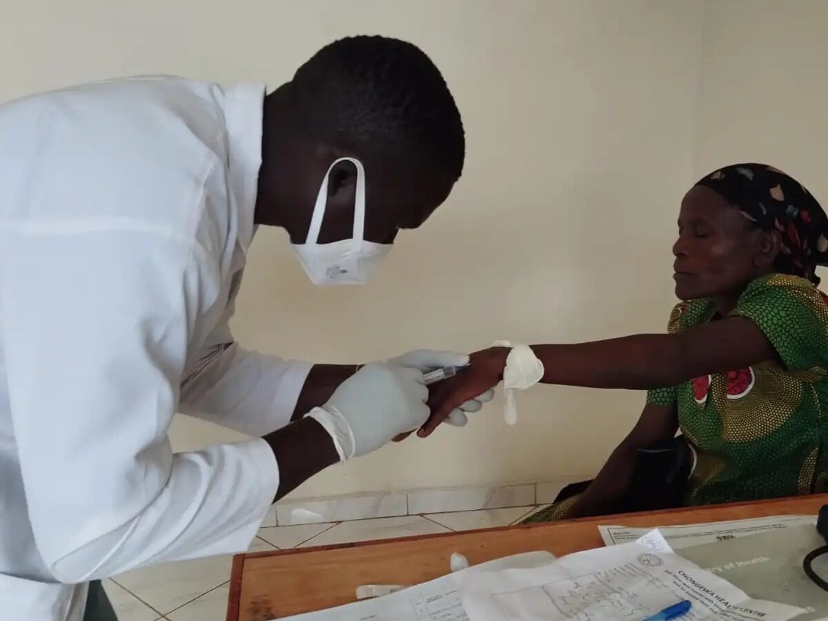 medizinische Versorgung im Gesundheitszentrum