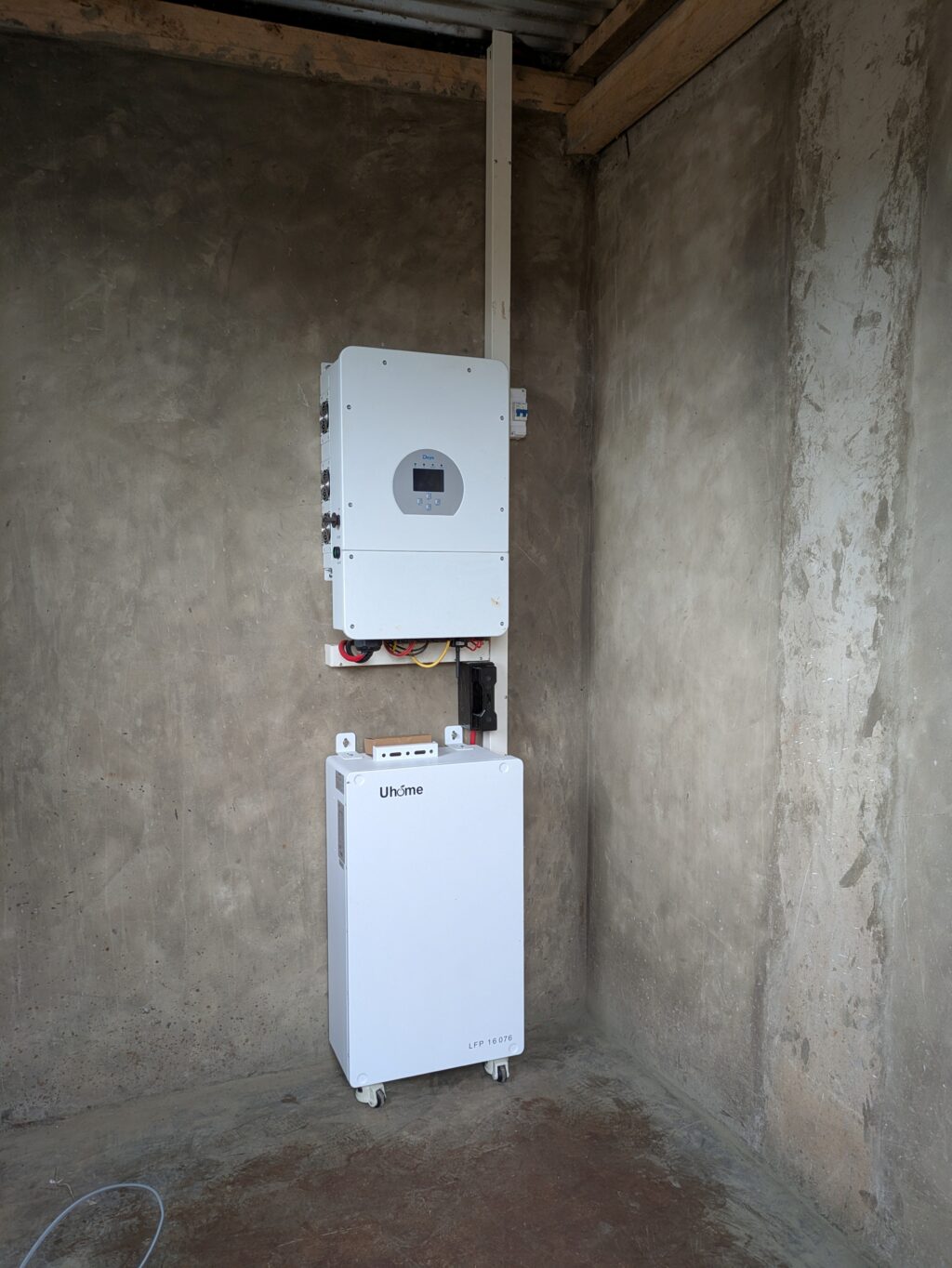 Batterien der Solaranlage