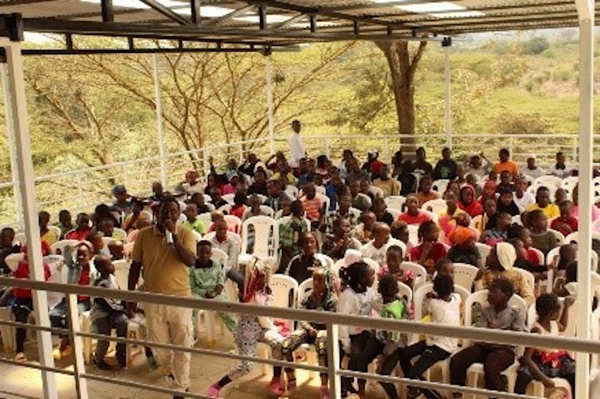 Vortrag für Kinder beim Mentorship Programm