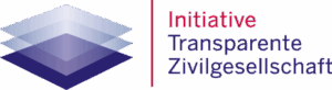 Logo Initiative Transparente Zivilgesellschaft, mit externem Link zu https://www.transparente-zivilgesellschaft.de/